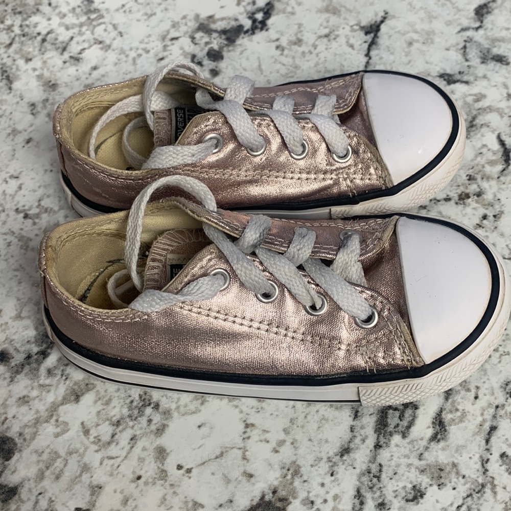 Rose Gold Converse